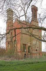 Remains of Costessey Hall, Norfolk