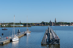 Naviduct Krabbersgat, Ausfahrt