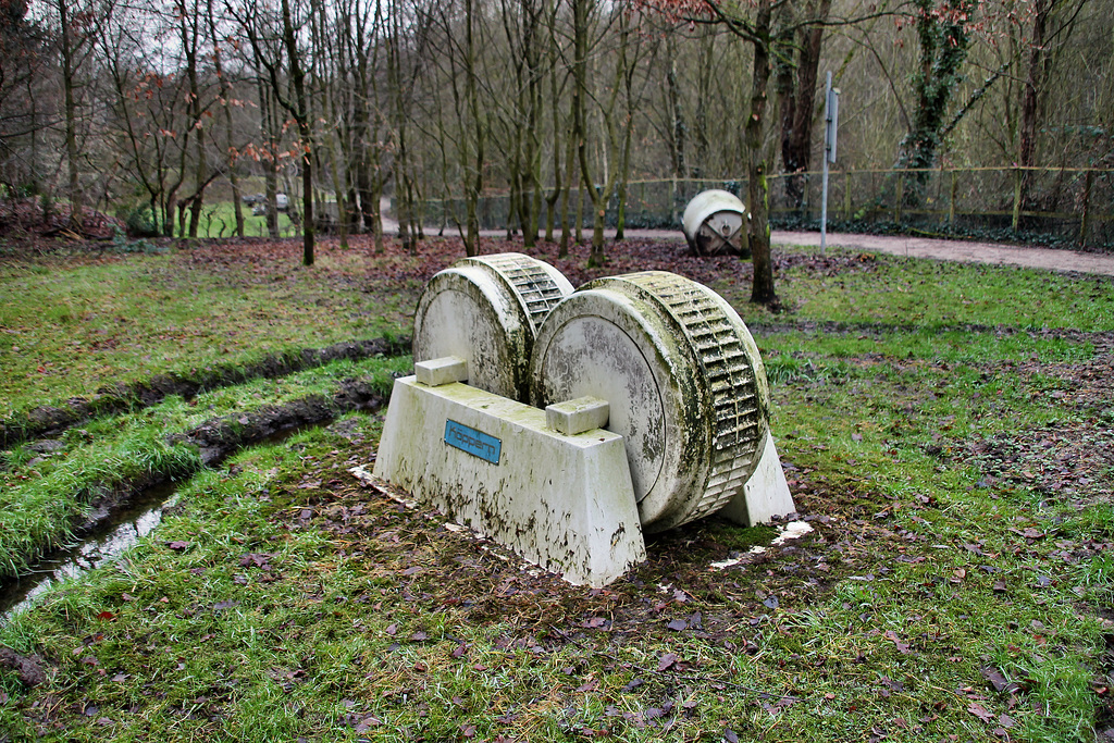 Park am Malakowturm: Brikettpresse (Sprockhövel) / 24.12.2017