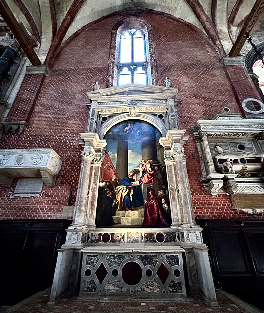 Titian's "Madonna Pesaro".
