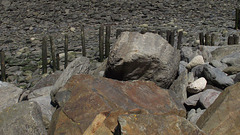 The breakwater to prevent more erosion