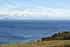 Ailsa Craig and the west coast of mainland Scotland