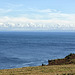 Ailsa Craig and the west coast of mainland Scotland