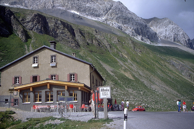 Albula Pass hóhe  2315 m