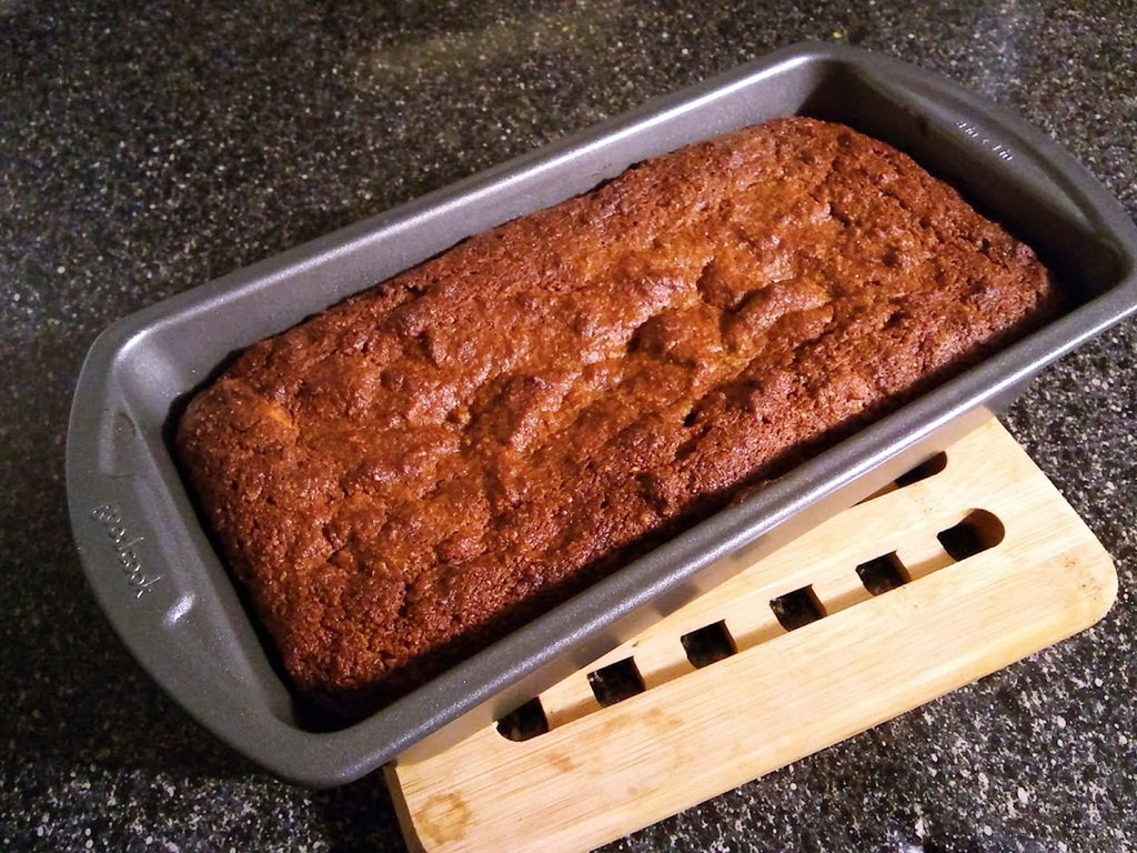 Chocolate chip peanut butter banana bread
