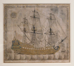 Calligraphic Galleon with the Names of the 7 Sleepers in the Metropolitan Museum of Art, August 2019
