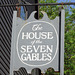 Sign from the House of the Seven Gables in Salem, June 2010