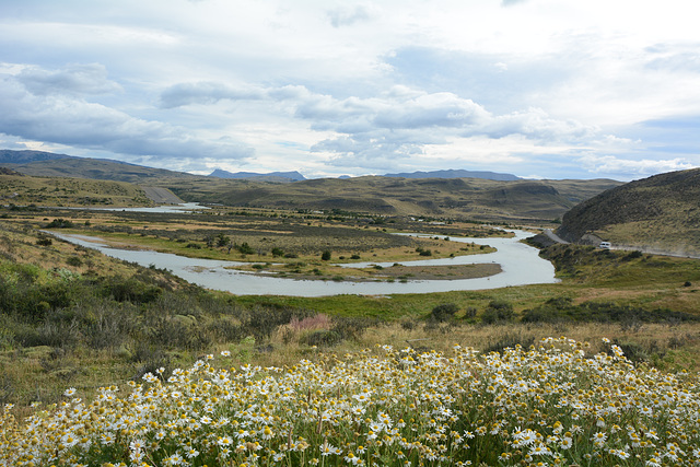 Chile, Paine River (Rio Paine)