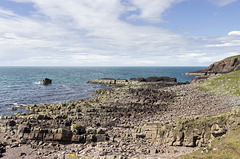 Bay of Stoer and Stac Fada