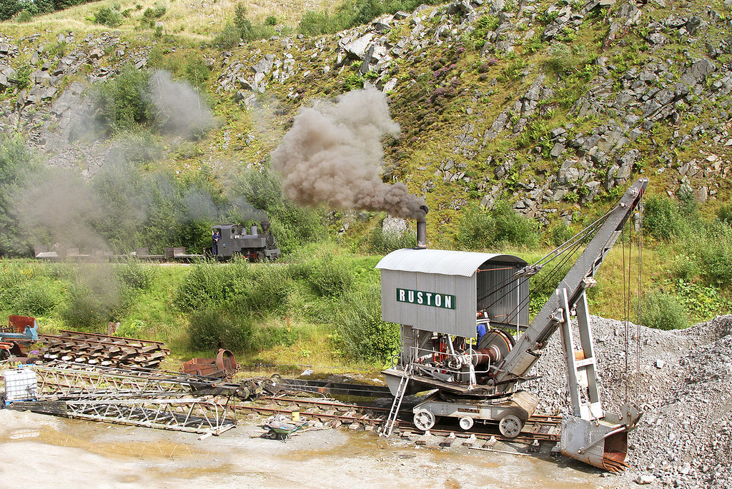 Steaming at Threlkeld