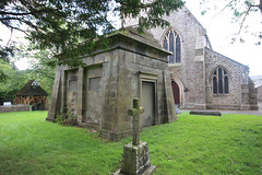 Gillow Mausoleum, St Thomas & St Elizabeth's Churchyard, Thurnham, Lancashire