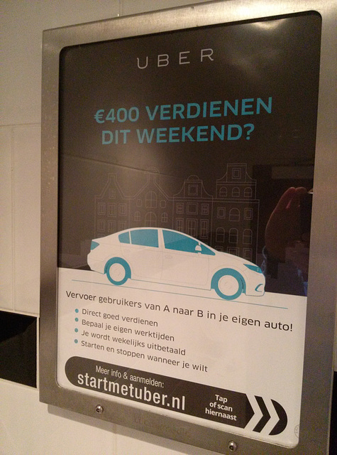 Advertisement for Uber