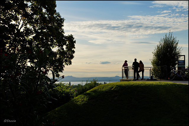 Abendstimmung bei der Hochwart