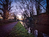Sunrise on the Peak forest canal