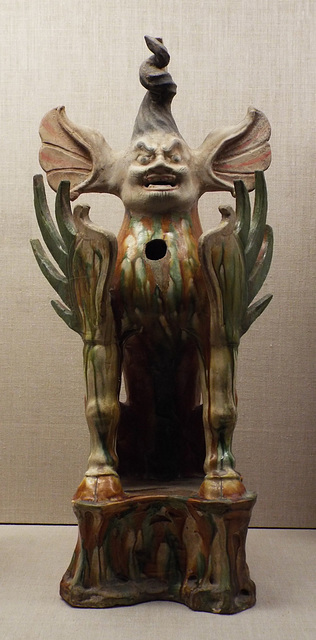 Earth Demon with a Human Face and Animal Body in the Boston Museum of Fine Arts, January 2018