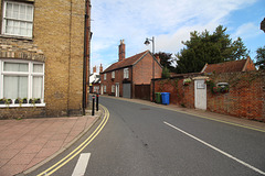 Chaucer Street bungay from Earsham Street