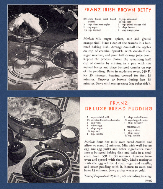 Ten New Ways To Serve Franz Bread (3), c1930