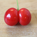 Misshapen cherries