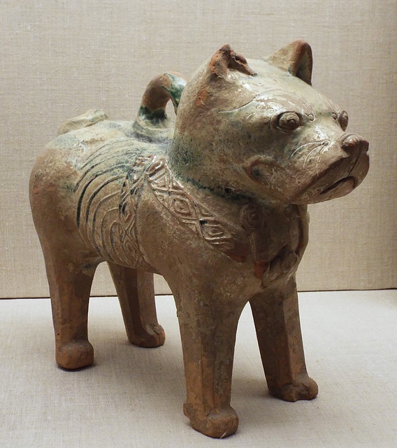 Eastern Han Dog in the Boston Museum of Fine Arts, January 2018