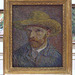 Self-Portrait with a Straw Hat by Van Gogh in the Metropolitan Museum of Art, May 2011