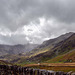 Adjusted photograph. Snowdonia mountains