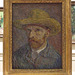 Self-Portrait with a Straw Hat by Van Gogh in the Metropolitan Museum of Art, May 2011