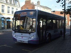 DSCF1575 First Eastern Counties VT09 JPT in Norwich - 11 Sep 2015