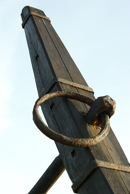 Detail of Ship's Anchor on Nelson Memorial at Portsmouth