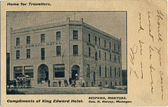 5430. King Edward Hotel, Neepawa, Manitoba.