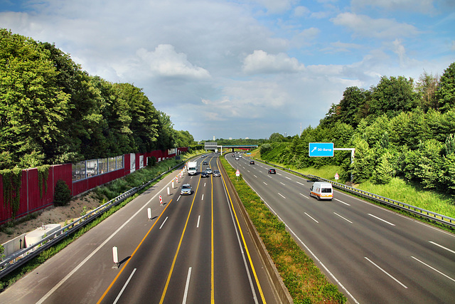 A40 "Ruhrschnellweg" (Dortmund-Dorstfeld) / 2.06.2018