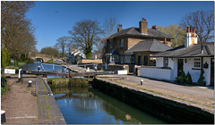 Cowley Lock, Grand Union Canal