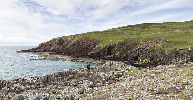 Staca Fada - view west