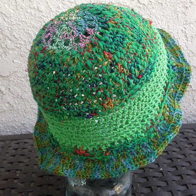 Crocheted hat
