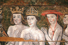 Detail of the Wenhaston Doom Painting, Saint Peter's Church, Wenhaston, Suffolk