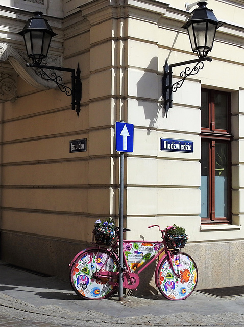 Fahrrad in Bydgoszcz