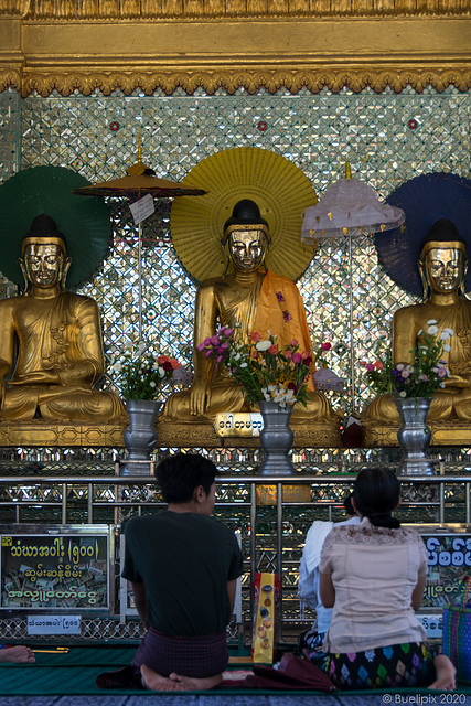 in der Shwe Maw Daw Pagode in Bago (© Buelipix)