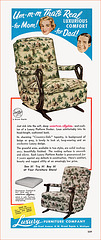 Luxury Chair Ad, 1952