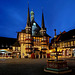 Wernigerode, Rathaus zur blauen Stunde