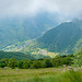 View into the valley near Ceres and Cantoira