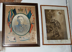 First World War Memorials, All Saints' Church, Tealby, Lincolnshire