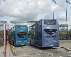 DSCF4969 ADL Enviro400s in Milton Keynes - 1 Sep 2016