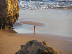 Late afternoon lookout, Alvor Praia (2011)