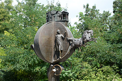 Одесса, Памятник Апельсину на Бульваре Жванецкого / Odessa, Monument to the Orange