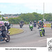 Some bikers are real characters other are cartoon characters -  Seaford Motorfest 23 6 2024