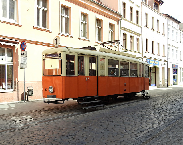 Historisch Straßenbahn in Bydgoszcz/Bromberg