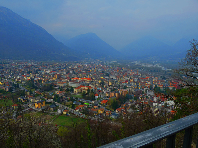 Paesaggio dal Calvario