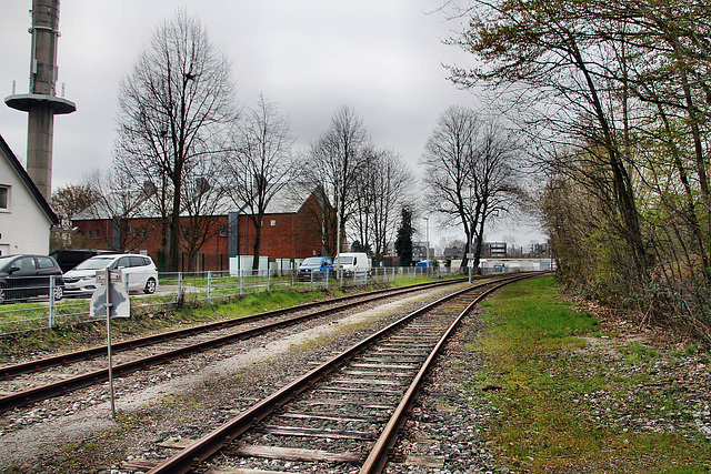 Werksbahngleise von Ineos Solvents Germany GmbH (Herne) / 8.04.2023