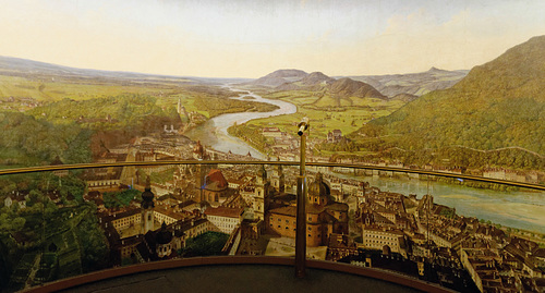 Panorama à 360° de Johann Michael Sattler (1829)