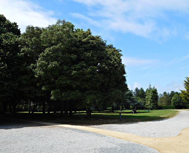 le jardin de l'abbaye