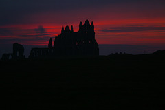 Whitby Abbey Sunset 20th June 2012